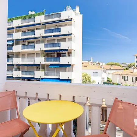 Wilson Ravissant 2 Pièces 4 Couchages à Quelques Pas Des Plages Et Commerces Apartamento Antibes