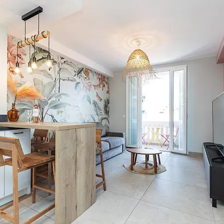 Apartamento Wilson Ravissant 2 Pièces 4 Couchages à Quelques Pas Des Plages Et Commerces