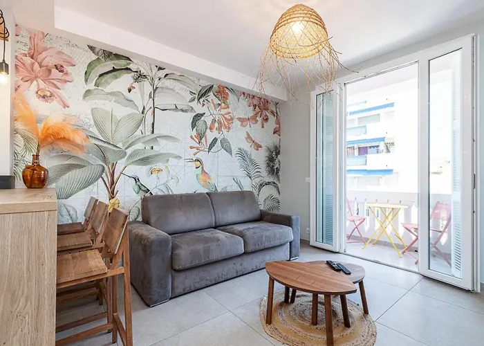 Wilson Ravissant 2 Pièces 4 Couchages à Quelques Pas Des Plages Et Commerces * Antibes